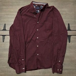 Maroon Dress Shirt
